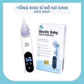 Máy Hút Mũi Cho Bé Chibe Plus CB006 6 Cấp Độ Hút, Pin Sạc, Kèm 3 Đầu Hút An Toàn cho bé