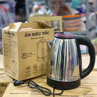 Ấm Siêu Tốc Inox 1,8Lít Siêu Bền, Rẻ, Đẹp