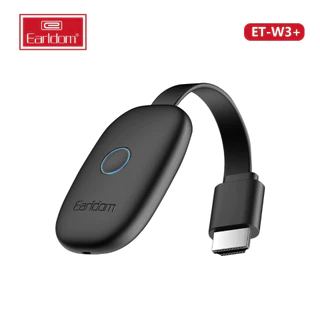 Cáp HDMI Không Dây 4K Kết Nội Điện Thoại/ Máy Tính Với Tivi/ Máy Chiếu Earldom W3+ bằng Wifi