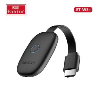 HDMI Không Dây 4K Earldom W3+ Kết Nội Điện Thoại/ Máy Tính Với Tivi/ Máy Chiếu chính hãng