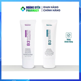 [CTY] Kem Chống Nắng B3 INNOSKIN Nâng Tone Dành Cho Da Dầu Mụn Spf 50+ PA++++ 50ml