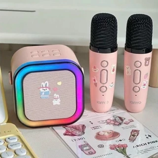 [ SALE MẠNH ] Loa Bluetooth Nghe Nhạc Hát Karaoke Mini K12 Kèm Mic Không Dây Công Suất Lớn Nhỏ Gọn Cầm Tay