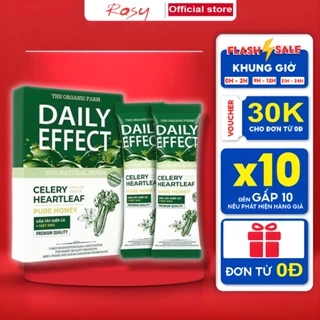 Nước uống ngừa mụn Detox Daily effect từ cần tây, diếp cá, mật ong TẶNG QUÀ