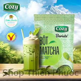 Bột trà xanh Matcha nguyên chất hữu cơ Cozy 200g - thơm, ít chát, pha chế làm bánh cực ngon