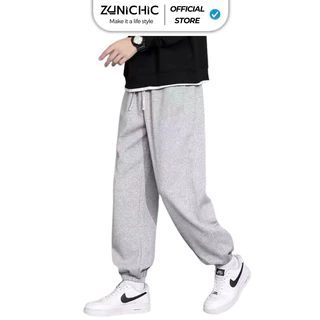 Quần Jogger Nam Nữ Trơn Basic Phong Cách Thể Dục Thể Thao Năng Động Cá Tính Unisex QDN960 Zunichic