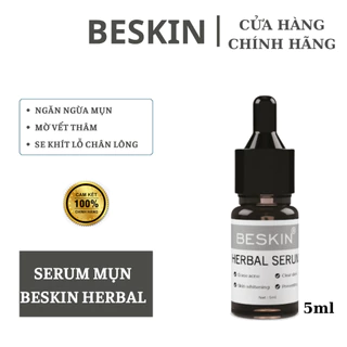 Serum Chấm Mụn Beskin Giúp Sạch Mụn, Mờ Thâm Dưỡng Trắng Da Mặt 5ml