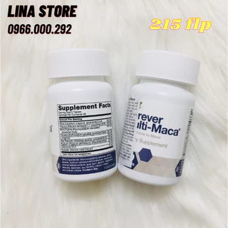 [GIÁ RẺ] Viên Forever Multi-Maca 215flp Lô Hội