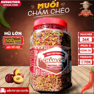 Muối Chẩm Chéo Khô Tây Bắc (HŨ SIÊU TO) Muối Chẳm Chéo Hũ 500g