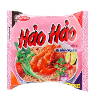 Combo 10 Gói Mì Hảo Hảo Tôm Chua Cay/ Xào Chua Ngọt 75g