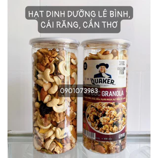 Ngũ cốc Granola mix hạt óc chó, gạo lứt 5% yến mạch (hộp 500g)