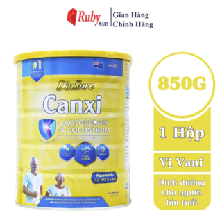 [Date T9/25] Sữa non xương khớp DIASURE CANXI (850GAM)- Hỗ trợ bổ sung dinh dưỡng, phòng chống loãng xương