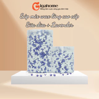 Sáp Wax Lông Mix Lavender + Sữa Dừa Cho Da Nhạy Cảm Chuyên Dụng Wax Bikini GIGAHOME