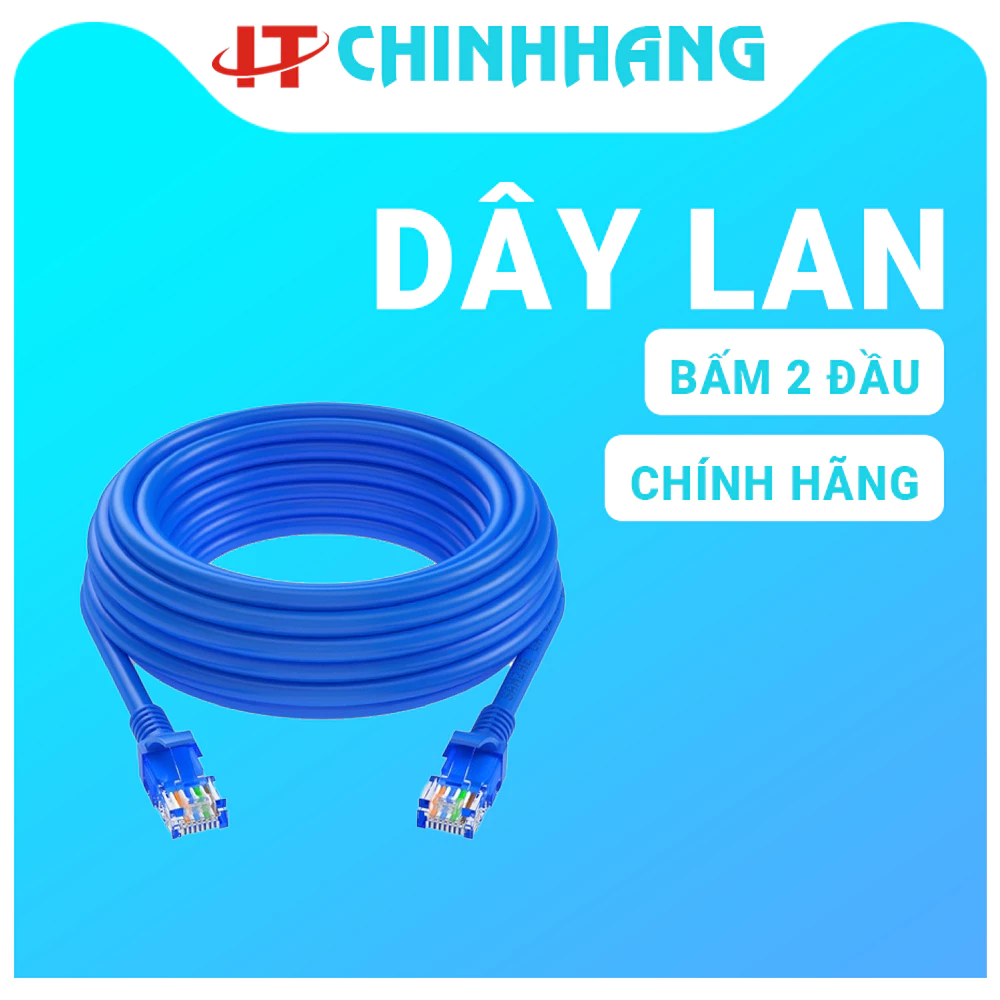 Dây cáp mạng LAN bấm sẵn 2 đầu dài 1 mét