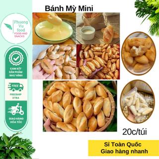 Bánh Mỳ Mini, bánh mỳ chuột, túi 20c, giao hỏa tốc Hà Nội