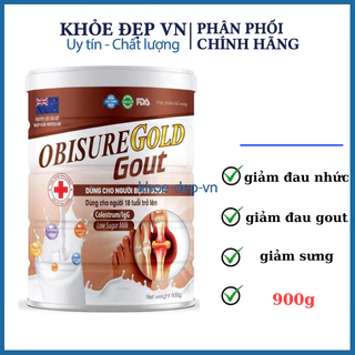 Sữa OBISUREGOLD GOUT dành cho người bị gout hộp 900g