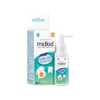 Xịt Chống Sâu Răng Midkid - Bảo vệ men răng, ngừa ố vàng (cho bé từ 1 tuổi)