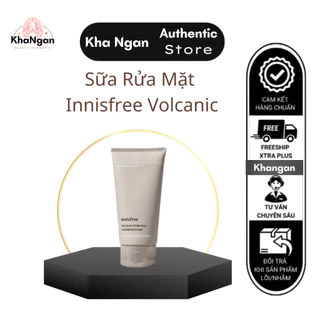 [Mẫu Mới Nhất 2024] Sữa Rửa Mặt Innisfree Jeju Volcanic Pore Cleansing Foam