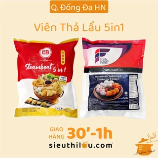 [HN] Viên thả lẩu thập cẩm 5 trong 1 Malaysia - Viên thả lẩu 5in1 EB - Siêu Thị Lẩu & Đồ Nướng