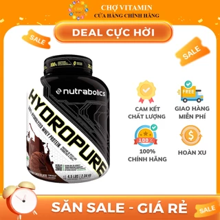 Sữa Tăng Cơ 100% Hydrolyzed Whey Protein Cao Cấp Nutrabolics HYDROPURE 4.5lbs