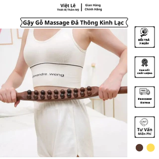 Gậy Gỗ Vạn Năng Đánh Tan Mỡ Bụng Massage Body Đả Thông Kinh Lạc, Gậy Gỗ Giảm Béo