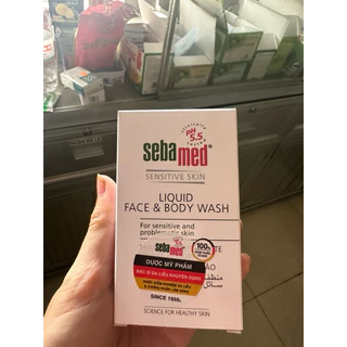 Sữa rửa mặt Sebamed Dành cho da nhạy cảm da khô da mụn