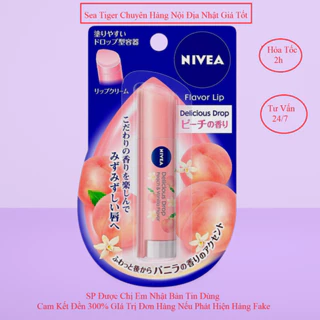 Son Dưỡng Mềm Môi Nivea Trái Cây Hương Đào Của Nhật