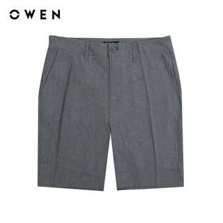 OWEN - Quần short Sport Life màu Ghi chất liệu Polyester-Elastane - SS231418