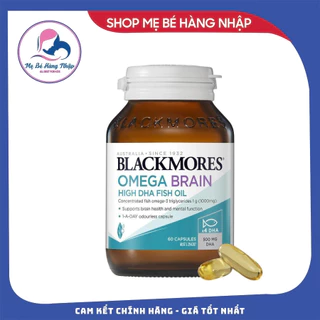 Viên uống bổ sung Omega Blackmores Omega Brain 4x DHA -60 viên