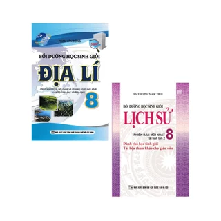 Sách - Combo Bồi Dưỡng Học Sinh Giỏi Lịch Sử + Địa Lí 8 (Bộ 2 Cuốn) - KV