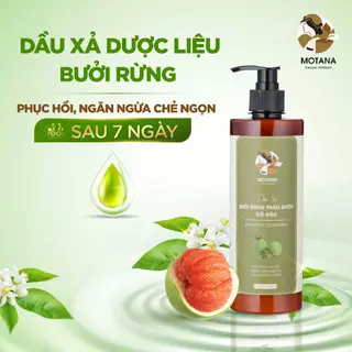 Dầu xả thảo dược bưởi Motana 500ml, dầu xả dưỡng tóc mượt mà, kích thích mọc tóc, phù hợp cho cả da dầu