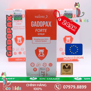 Gadopax Forte Cho Bé Tăng Cường Miễn Dịch,Sức Đề Kháng Tự Nhiên Giúp Giảm Ốm Vặt,Mắc Bệnh Do Vi Khuẩn