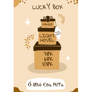 [Đọc Kỹ Mô Tả] Lucky Box - Hộp gacha Manga/Light Novel