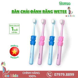 Bàn Chải Siêu Mềm Wetee Midkid Cho Bé 1 Tuổi Trở Lên, Hình Cực Yêu