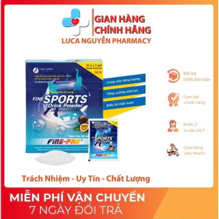 Gói Pha Nước Uống Bù Nước Và Chất Điện Giải Sports Drink Powder-FINE Nhật Bản (Hộp 5 gói)