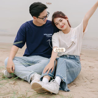 IN TÊN BẠN - Áo T-Shirt couple - Summer Break - Áo unisex 100% cotton 2 chiều - Mua kèm deal - vuver.vn