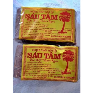 Đường THỐT NỐT nguyên chất SÁU TÂM (1 kg/gói-9 viên)