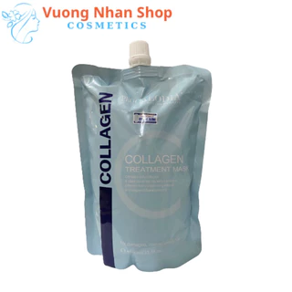 Dầu Hấp Tóc Collagen Pro Calodia 1000ml, phục hồi tóc khô xơ hư tổn siêu mềm mượt