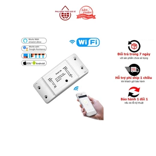 Công tắc wifi điều khiển từ xa Smart life - PHỤ KIỆN TƯỚI GIÁ SỈ