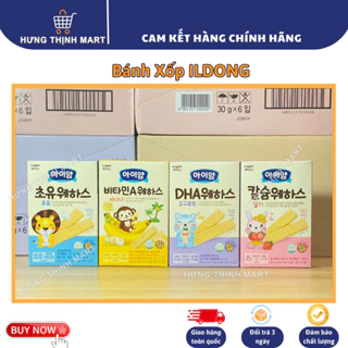 Bánh xốp ildong Hàn Quốc cho bé 12m+ (Date 12/2024)