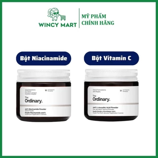 Bột Niacinamide, Bột Vitamin C The Ordinary 20g Sáng Da Mờ Thâm Chống Oxy Hóa 100% L Ascorbic Acid Powder - Wincy Mart