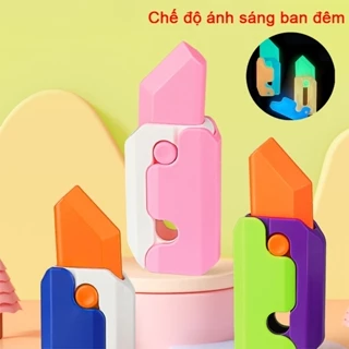 dao cà rốt phát sáng đồ chơi dễ thương Giải nén nhiều phong cách bán hàng