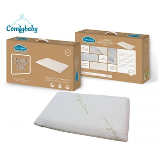 Gối cao su non cho bé từ sơ sinh Comfybaby, công nghệ memory Foam kháng khuẩn, giúp bé ngủ ngon