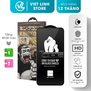 Kính Cường Lực Kingkong 3D, Kính Chống Nhìn Trộm Full Màn Chính Hãng - Việt Linh Store