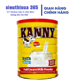 Sữa bột nguyên kem Kanny 28% chất béo loại 900g