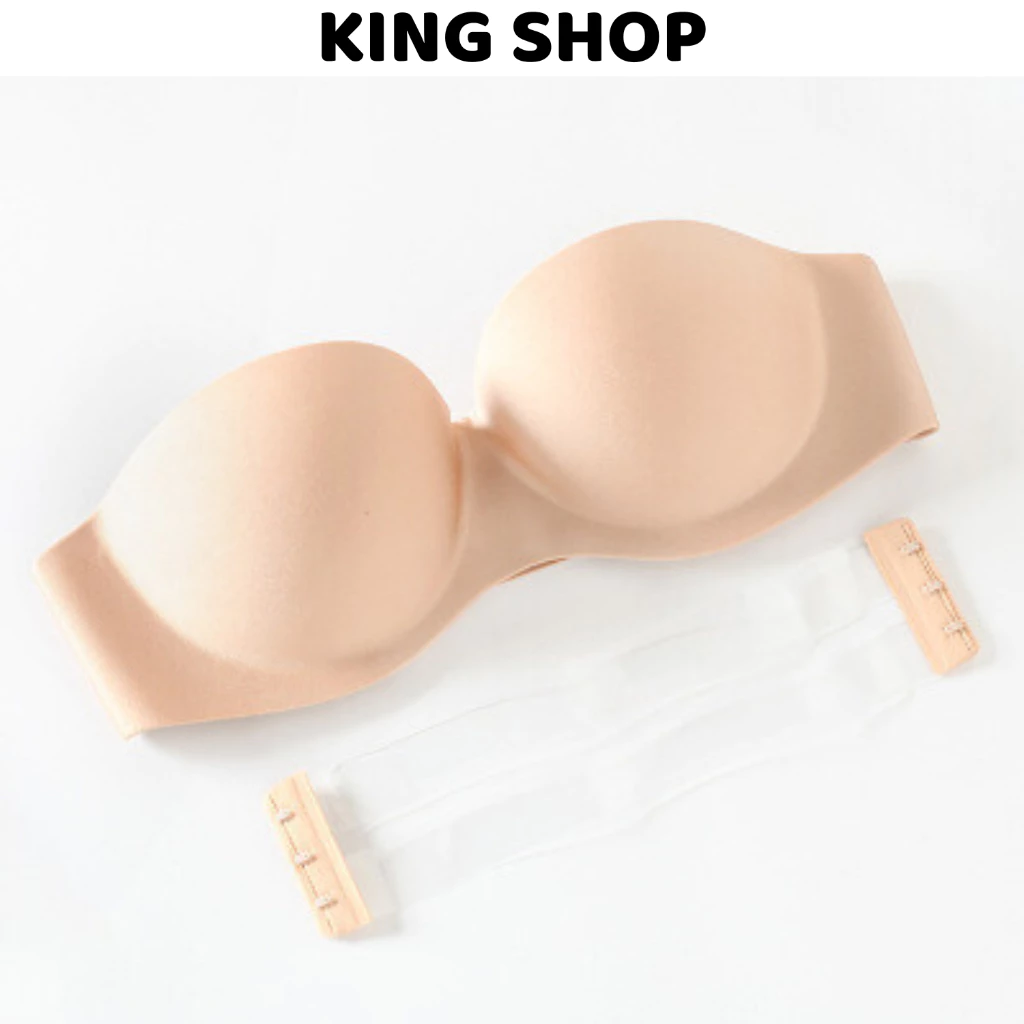 Áo Ngực Nữ Không Dây Cup Ngang Chống Tụt Kingshop A218