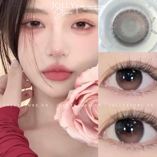 Lens LUNA EYES - Kính áp tròng 268 Gray giãn vừa cận từ 0-6 độ JOLLY STORE