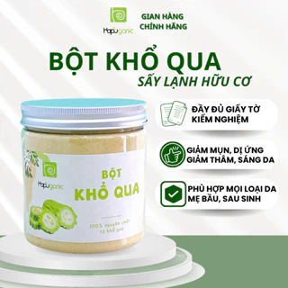 Bột Khổ Qua Nguyên Chất Hapuganic Ngừa Mụn Giảm Thâm Nám