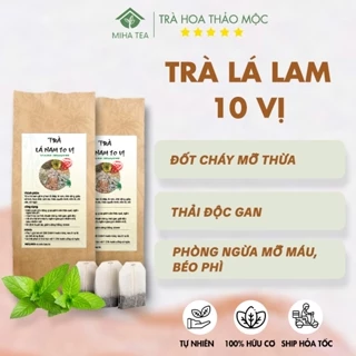 Trà giảm cân lá nam 10 vị, dưỡng nhan, thanh lọc cơ thể gói 30 túi lọc - Miha Tea