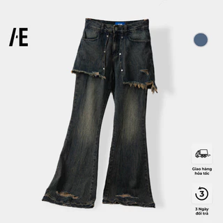 Quần jeans phối váy Unisex thương hiệu Aesir Studios - 549