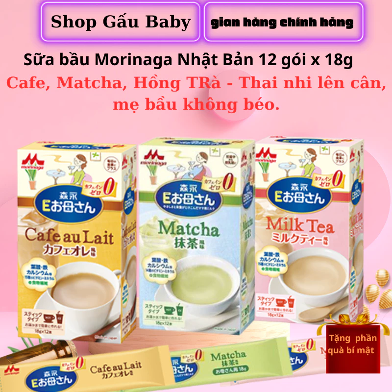 Sữa bầu Morinaga, sữa cho bà bầu Nhật Bản.